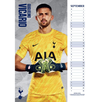 Tottenham Hotspur календар 2025