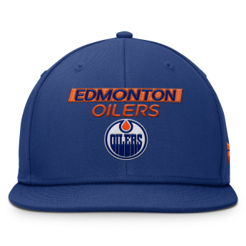 Edmonton Oilers шапка с козирка flat AP Rink Prime Structured Mid Crown Adj. Squarevisor Snapback