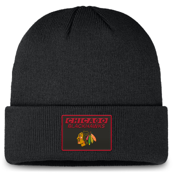 Chicago Blackhawks зимна шапка Authentic Pro Rink Prime Cuffed Beanie