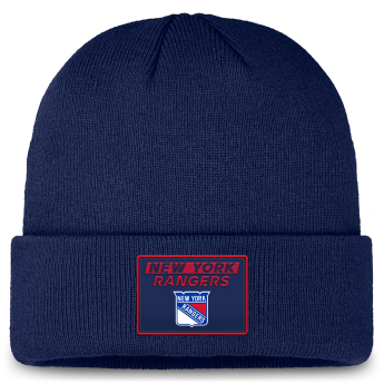 New York Rangers зимна шапка Authentic Pro Rink Prime Cuffed Beanie