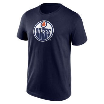 Edmonton Oilers мъжка тениска Primary Logo Graphic T-Shirt - VALUE