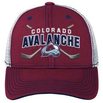 Colorado Avalanche детска бейзболна шапка с козирка Lockup Meshback Adjustable