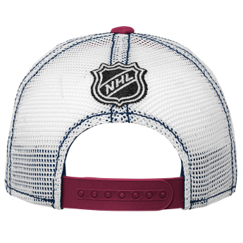 Colorado Avalanche детска бейзболна шапка с козирка Lockup Meshback Adjustable