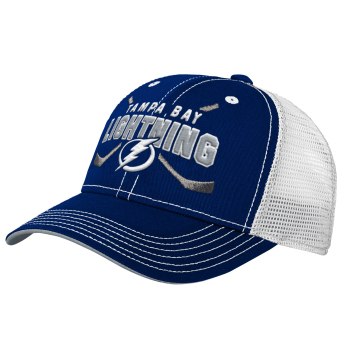 Tampa Bay Lightning детска бейзболна шапка с козирка Lockup Meshback Adjustable