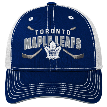 Toronto Maple Leafs детска бейзболна шапка с козирка Lockup Meshback Adjustable