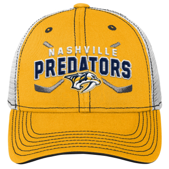Nashville Predators баскетболна шапка с козирка Lockup Meshback Adjustable