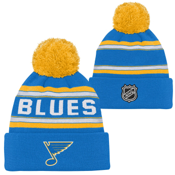 St. Louis Blues детска зимна шапка 3Rd Jersey Jacquard Cuff Pom