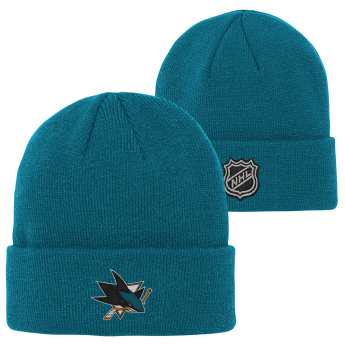 San Jose Sharks детска зимна шапка Cuffed Knit