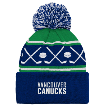 Vancouver Canucks детска зимна шапка Face-Off Cuff Pom