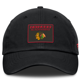 Chicago Blackhawks баскетболна шапка с козирка AP Rink Prime Unstructured Adj. Snapbuckle