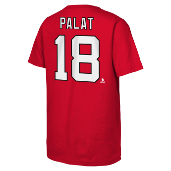 New Jersey Devils детска тениска Ondřej Palát Flat Alt.Captains N&N Ss