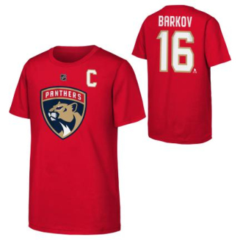 Florida Panthers детска тениска Aleksander Barkov Flat Captains N&N Ss Ctn