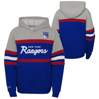 New York Rangers детски суитшърт с качулка Head Coach Hoody