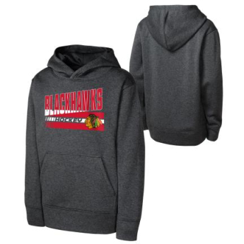 Chicago Blackhawks детски суитшърт с качулка Best Draft Pick Ultra Flc Hd