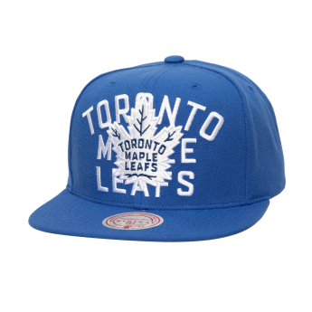 Toronto Maple Leafs шапка с козирка flat Full Frontal Snapback