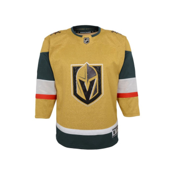 Vegas Golden Knights детска хокейна фланелка Premier Home gold