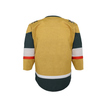 Vegas Golden Knights детска хокейна фланелка Premier Home gold