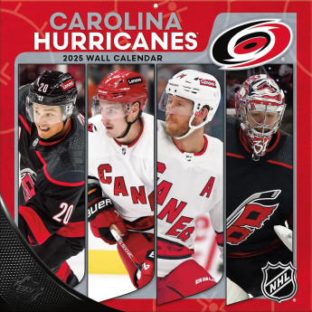 Carolina Hurricanes календар 2025 Wall Calendar