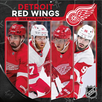 Detroit Red Wings календар 2025 Wall Calendar