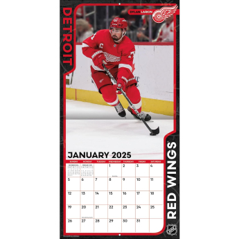 Detroit Red Wings календар 2025 Wall Calendar