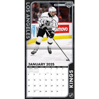 Los Angeles Kings календар 2025 Wall Calendar