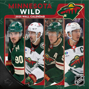 Minnesota Wild календар 2025 Wall Calendar