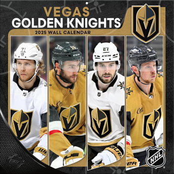 Vegas Golden Knights календар 2025 Wall Calendar
