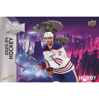 NHL кутии хокей карти NHL 2023-24  Upper Deck Skybox Metal Universe Hobby Box