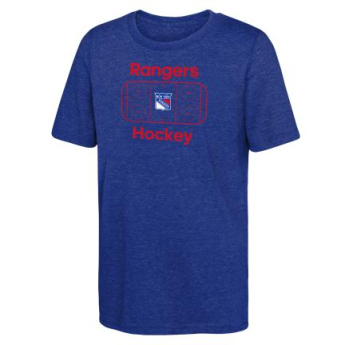 New York Rangers детска тениска Goal Tender Ss Triblend