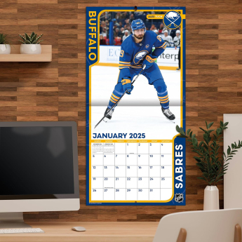 Buffalo Sabres календар 2025 Wall Calendar
