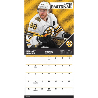 NHL продукти календар Superstars 2025 Wall Calendar