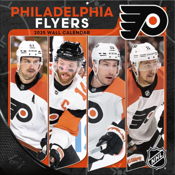 Philadelphia Flyers календар 2025 Wall Calendar