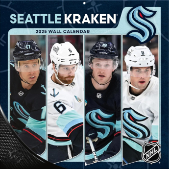 Seattle Kraken календар 2025 Wall Calendar