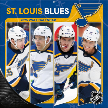 St. Louis Blues календар 2025 Wall Calendar