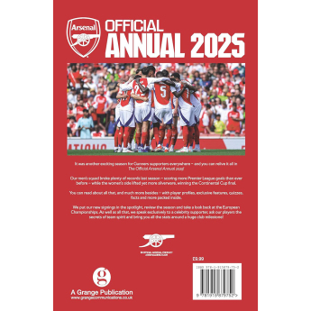 Arsenal FC книга с години 2025