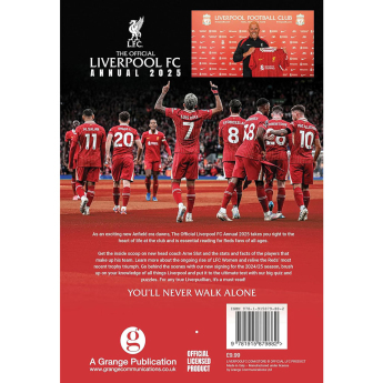 Liverpool FC книга с години 2025
