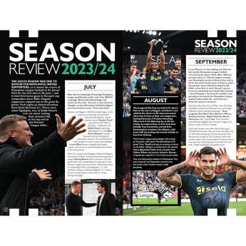 Newcastle United книга с години 2025