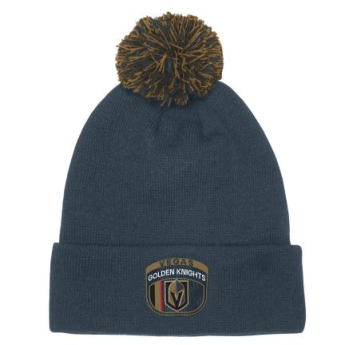 Vegas Golden Knights детска зимна шапка Draft Beanie Cuff With Pom
