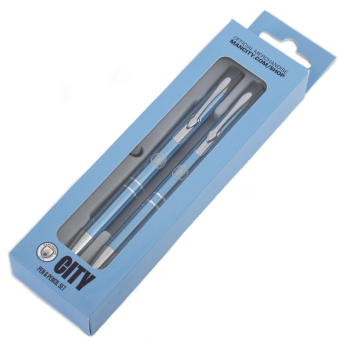 Manchester City комплект за писане Executive Pen & Pencil Set
