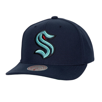 Seattle Kraken шапка с козирка flat NHL Team Ground 2.0 Pro Snapback