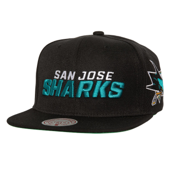 San Jose Sharks шапка с козирка flat NHL Triple Play Snapback