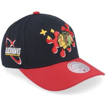 Chicago Blackhawks шапка с козирка flat NHL Groove Drip Pro Snapback