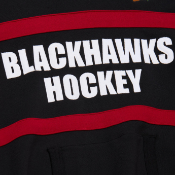 Chicago Blackhawks мъжки суитшърт с качулка Head Coach Hoodie Current Logo black