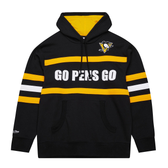 Pittsburgh Penguins мъжки суитшърт с качулка Head Coach Hoodie Current Logo