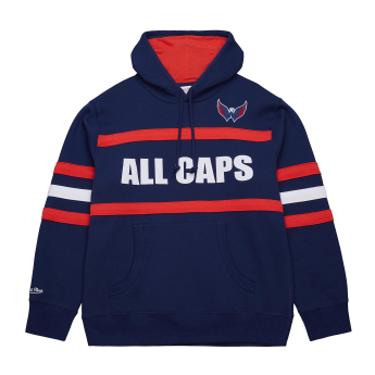 Washington Capitals мъжки суитшърт с качулка Head Coach Hoodie Current Logo blue