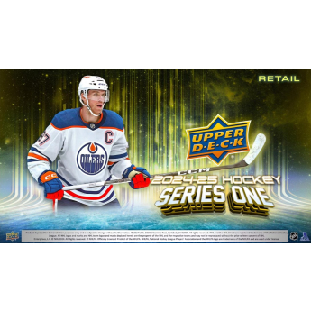 NHL кутии хокей карти NHL 2024-25 Upper Deck Series 1 Blaster Box