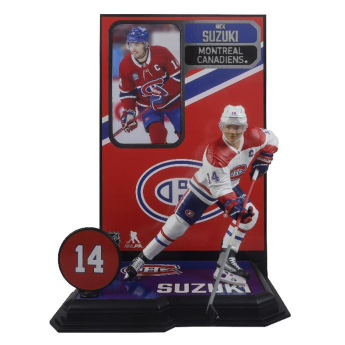 Montreal Canadiens фигурка Nick Suzuki #14 Figure SportsPicks 2023/2024 Season Away Jersey