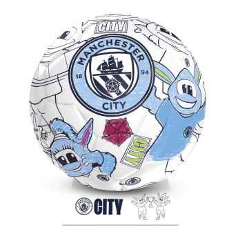 Manchester City футболна топка Colour - size 2