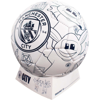 Manchester City футболна топка Colour - size 2
