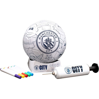 Manchester City футболна топка Colour - size 2